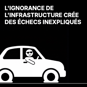 L'ignorance de l'infrastructure crée des pannes inexpliquées